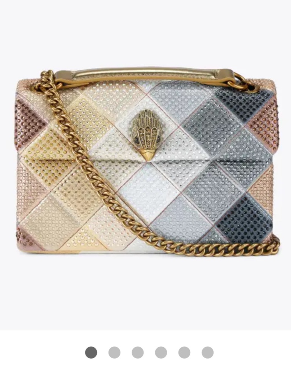 Kurt Geiger Multicolor Quilted Kenningston